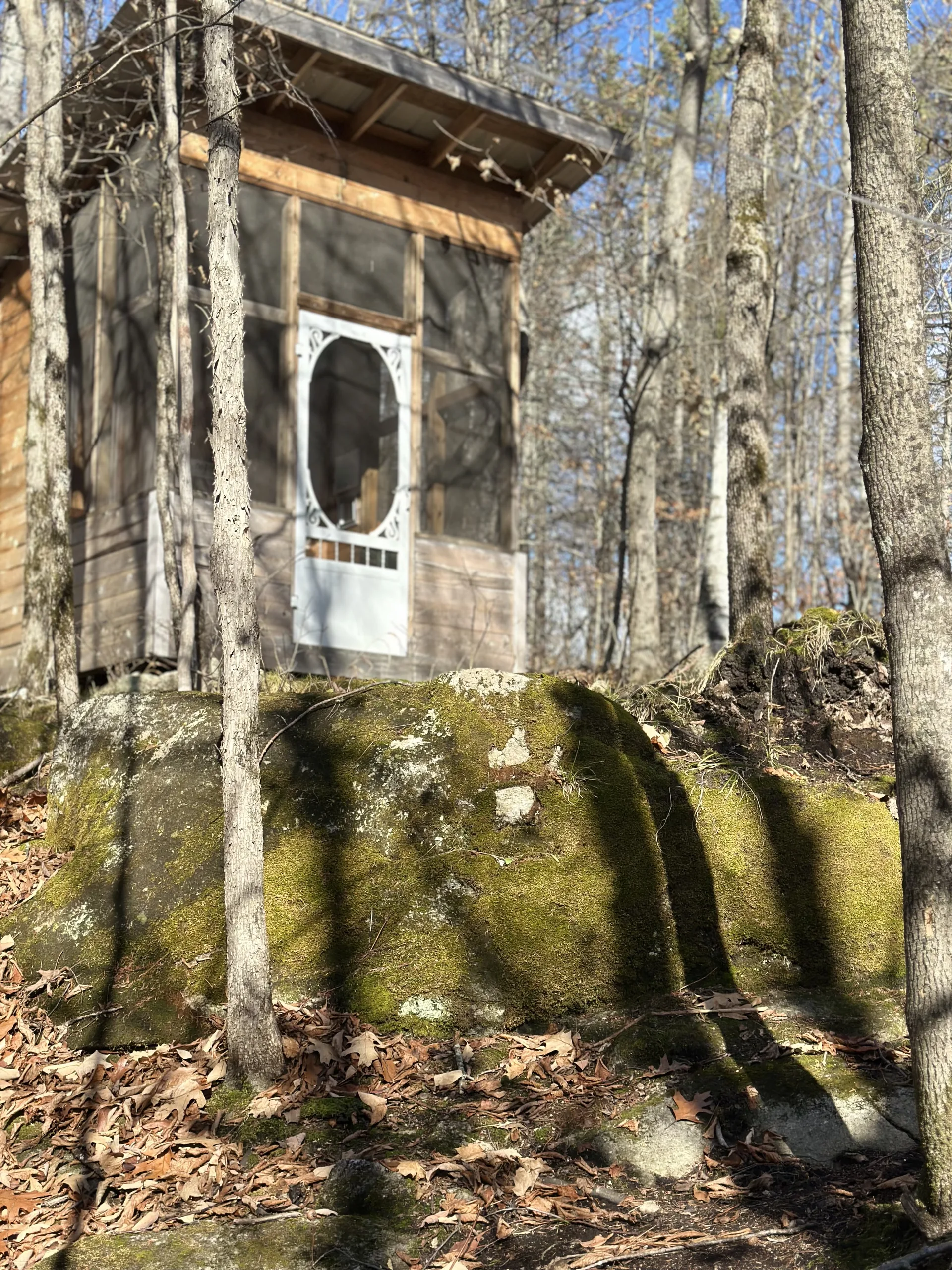 Cabane à feu & refuge — extérieur