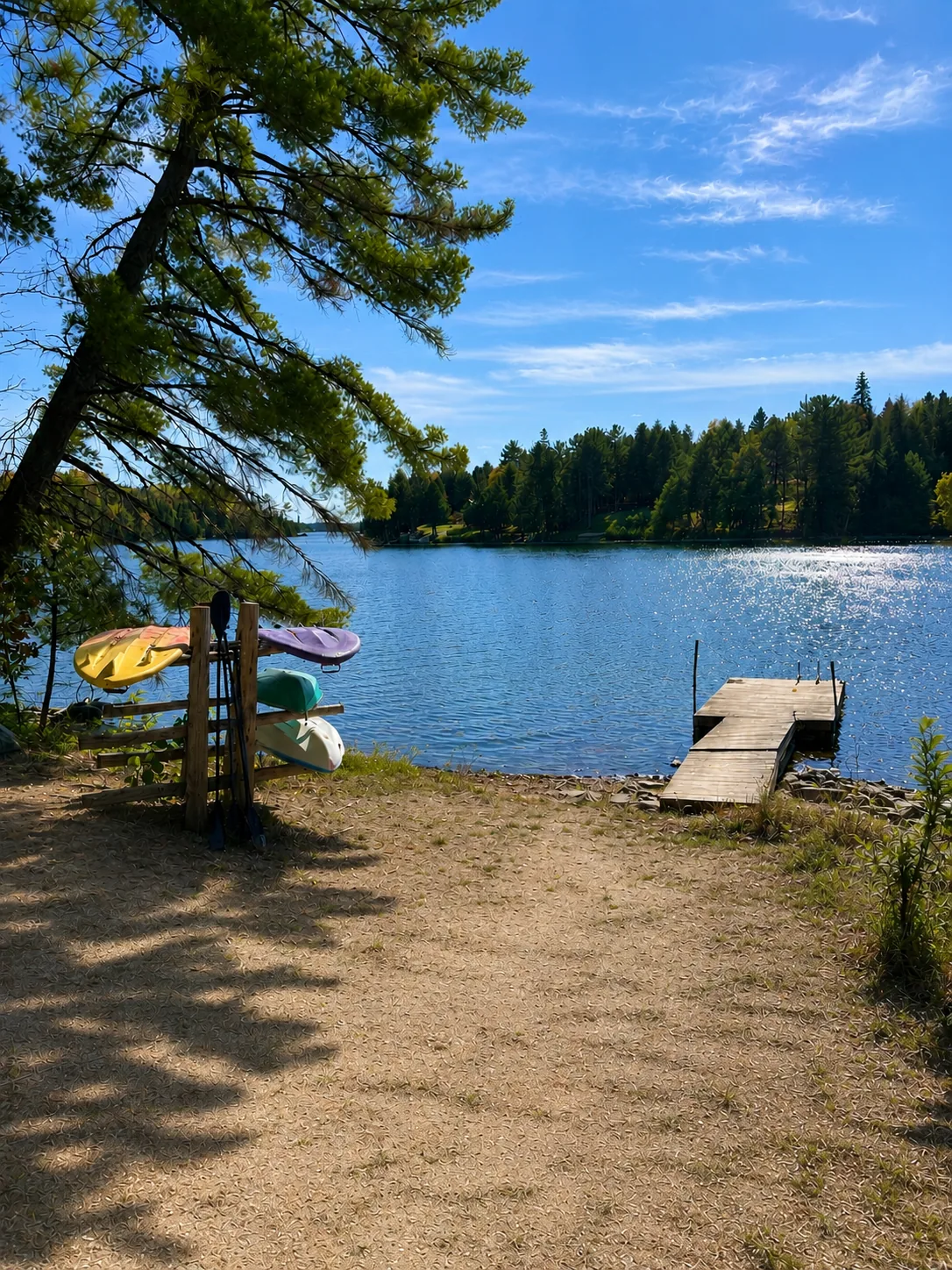 Bord de l'eau — Quai privé