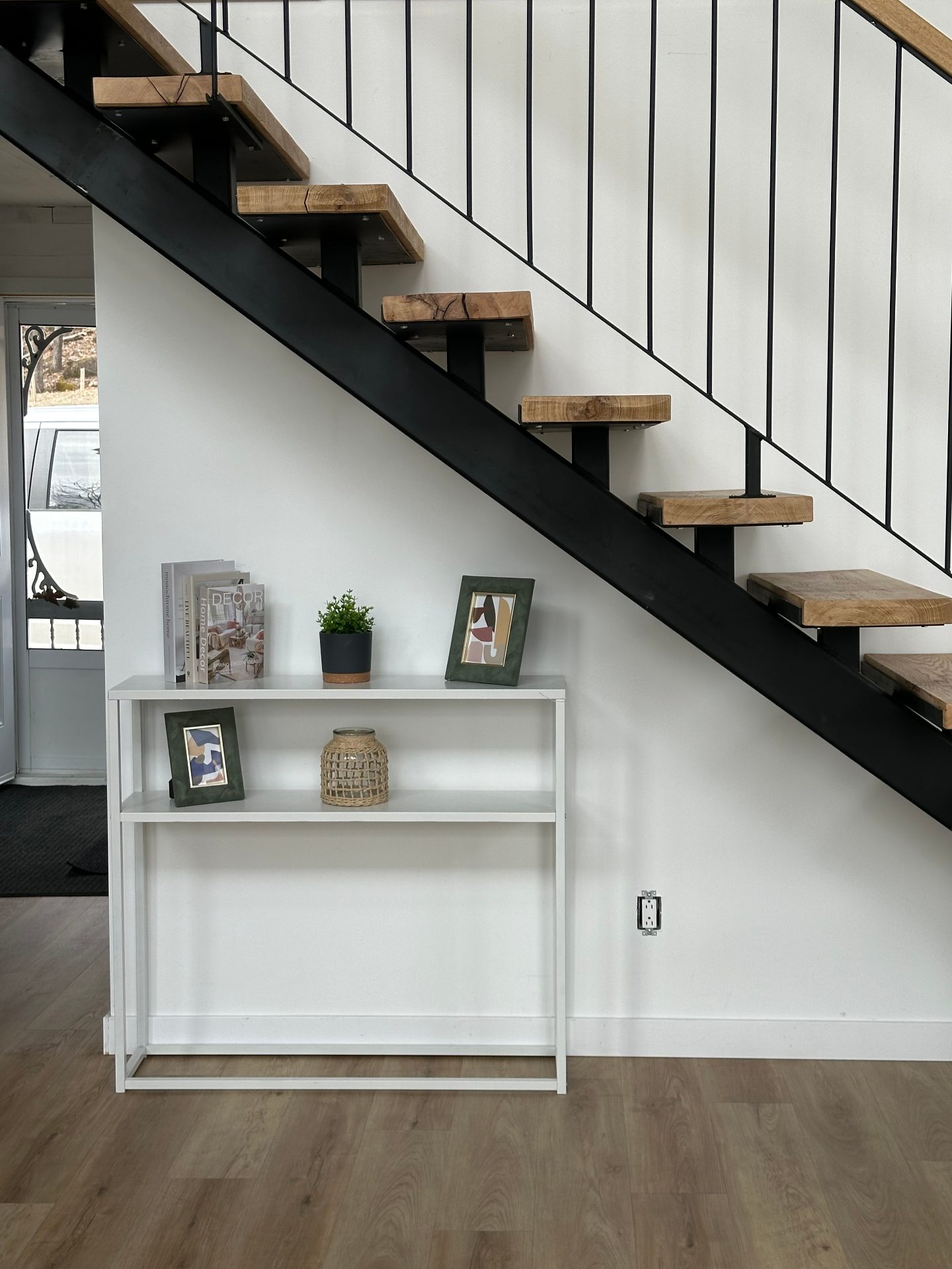 Escalier suspendu