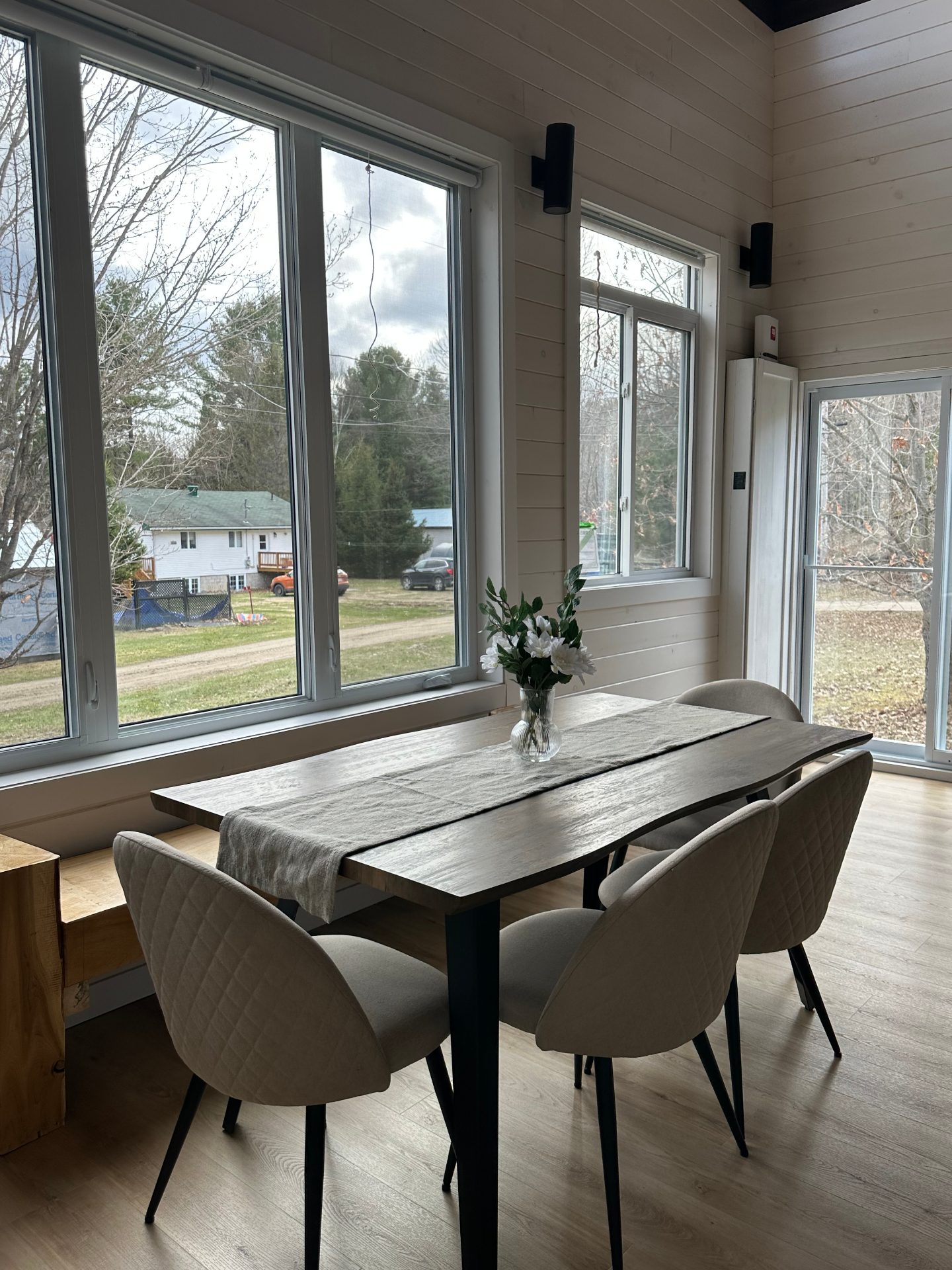 Salle à dîner avec vue